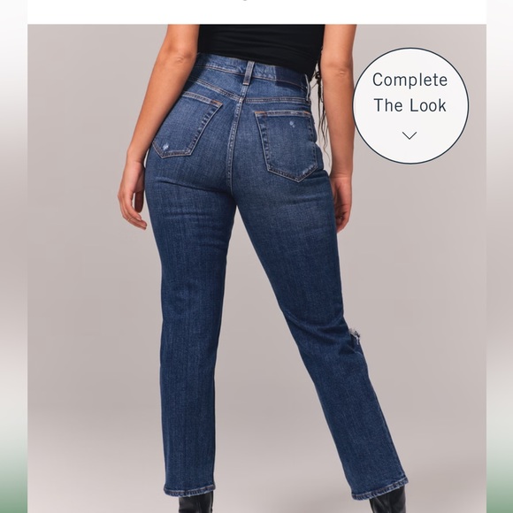 Abercrombie curve love destroy jeans - Picture 3 of 9